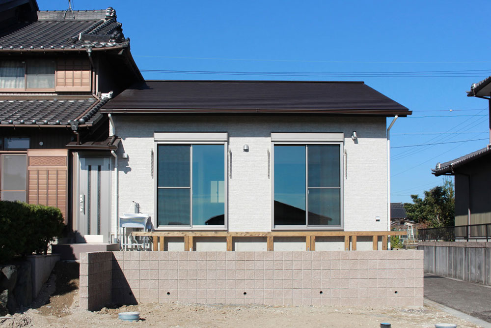 改修・増築の平屋建て