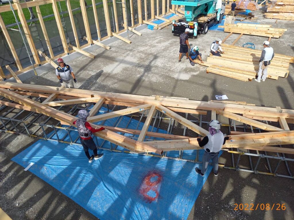 CCS建て方２日目1